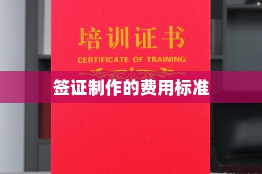 嘉黎签证制作的费用标准
