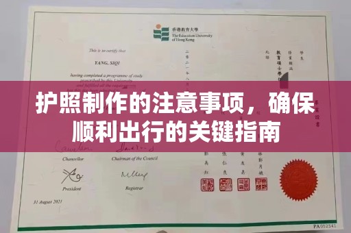 嘉黎护照制作的注意事项，确保顺利出行的关键指南