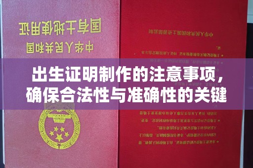嘉黎出生证明制作的注意事项，确保合法性与准确性的关键步骤