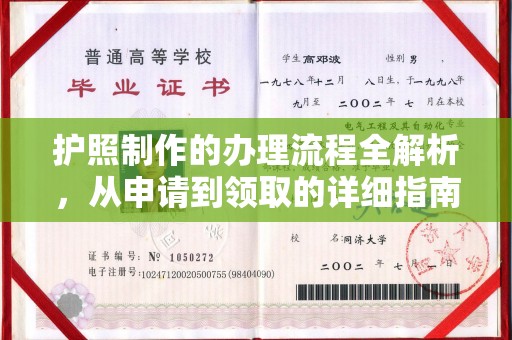 嘉黎护照制作的办理流程全解析，从申请到领取的详细指南